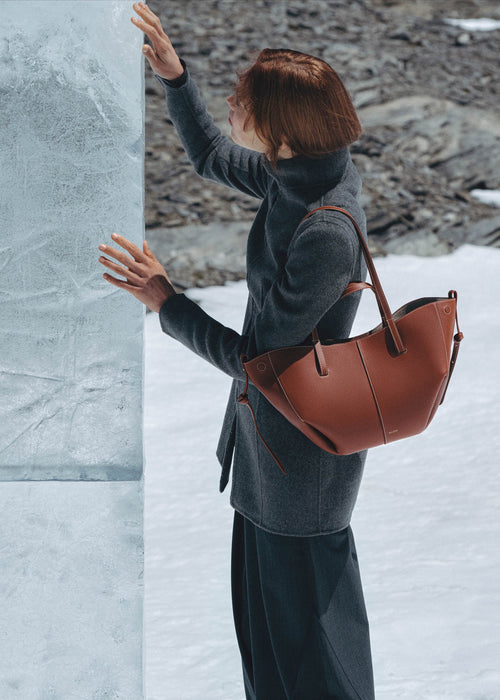 Cyme Mini - Textured Cognac